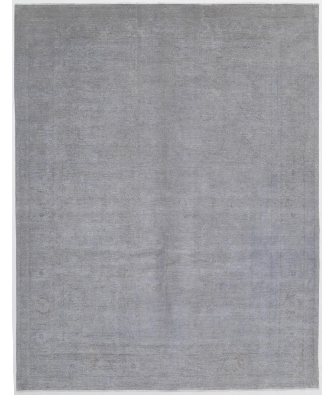Hand Knotted Serenity Wool Rug - 8'10'' x 12'4'' 8' 10" X 12' 4" ( 269 X 376 ) / Brown / Ivory