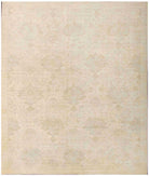 Hand Knotted Serenity Wool Rug - 8'1'' x 9'7'' 8' 1" X 9' 7" ( 246 X 292 ) / Ivory / Ivory