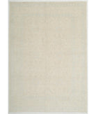 Hand Knotted Fine Serenity Wool Rug - 8'9'' x 12'2'' 8' 9" X 12' 2" ( 267 X 371 ) / Ivory / Ivory