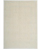 Hand Knotted Fine Serenity Wool Rug - 8'9'' x 12'2'' 8' 9" X 12' 2" ( 267 X 371 ) / Ivory / Ivory