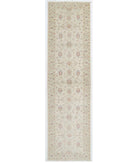 Hand Knotted Serenity Wool Rug - 2'7'' x 9'11'' 2' 7" X 9' 11" ( 79 X 302 ) / Ivory / Ivory