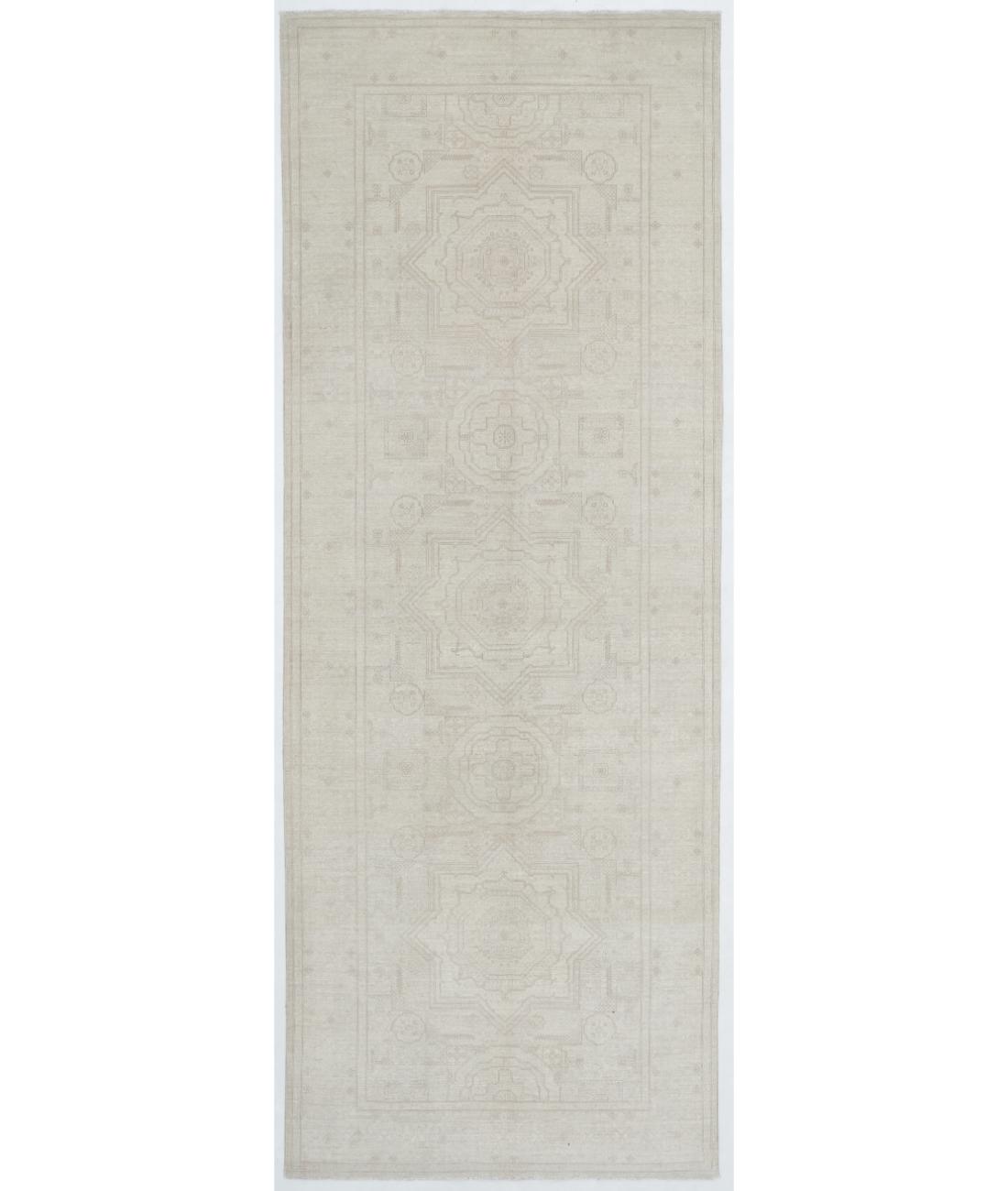 Hand Knotted Ariana Haji Jalili Wool Rug - 4'10'' x 13'5'' 4' 10" X 13' 5" ( 147 X 409 ) / Green / N/A
