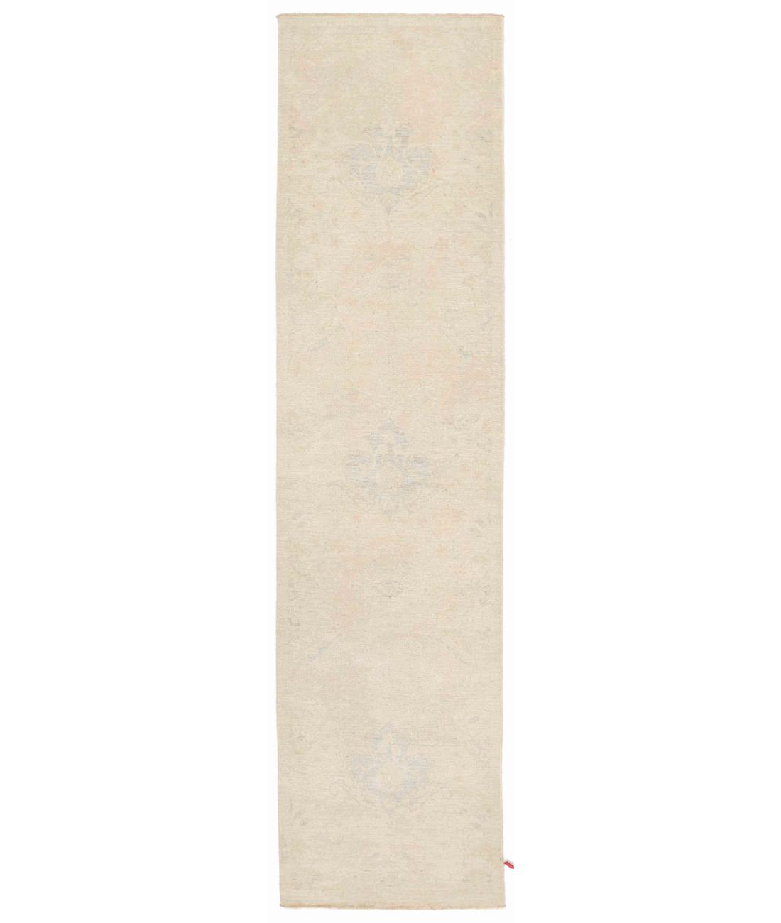 Hand Knotted Serenity Wool Rug - 2'7'' x 10'4'' 2' 7" X 10' 4" ( 79 X 315 ) / Taupe / Ivory