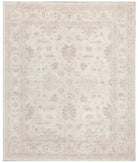Hand Knotted Serenity Wool Rug - 8'0'' x 9'4'' 8' 0" X 9' 4" ( 244 X 284 ) / Ivory / Ivory