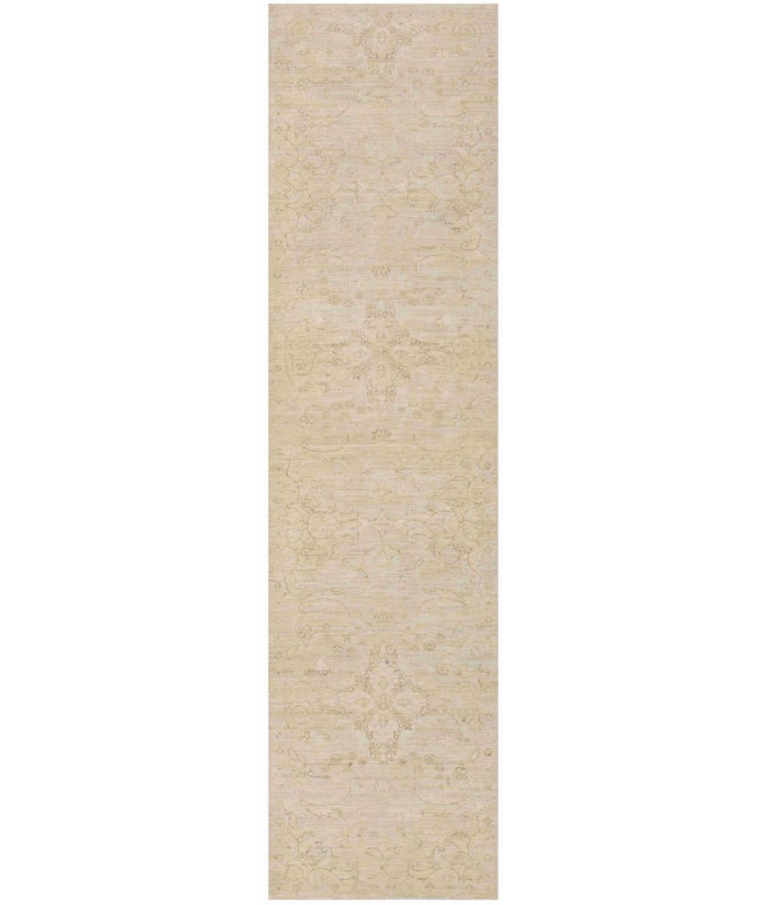 Hand Knotted Serenity Wool Rug - 2'8'' x 10'7'' 2' 8" X 10' 7" ( 81 X 323 ) / Brown / Brown
