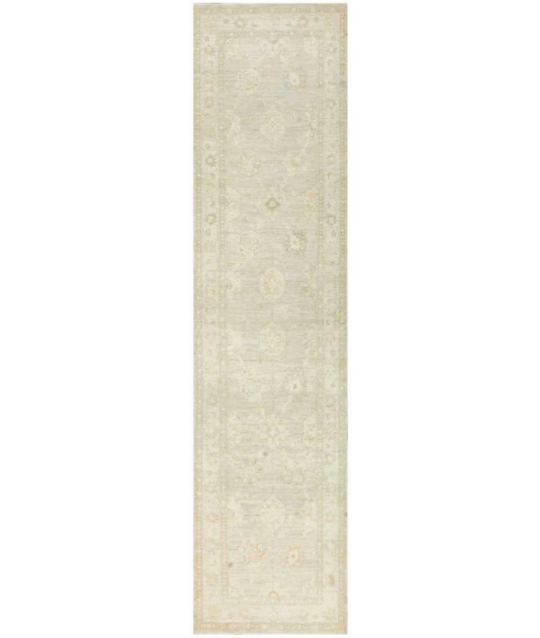 Hand Knotted Serenity Wool Rug - 2'7'' x 11'3'' 2' 7" X 11' 3" ( 79 X 343 ) / Taupe / Ivory