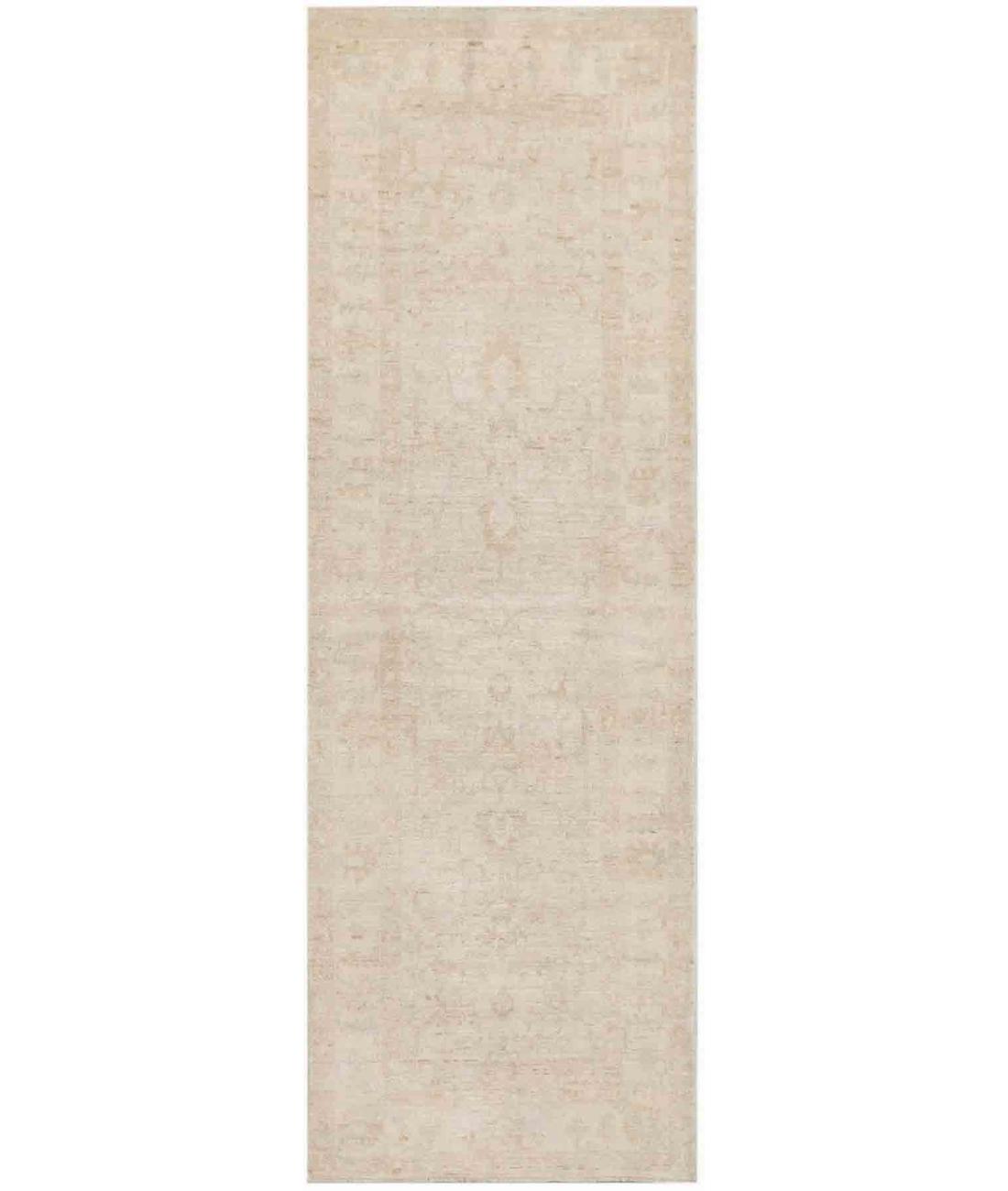 Hand Knotted Serenity Wool Rug - 2'8'' x 7'11'' 2' 8" X 7' 11" ( 81 X 241 ) / Teal / Ivory