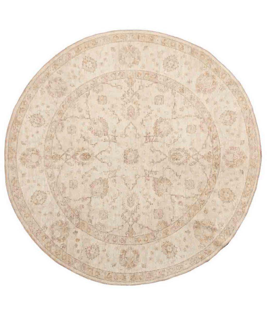 Hand Knotted Serenity Wool Rug - 7'9'' x 8'0'' 7' 9" X 8' 0" ( 236 X 244 ) / Ivory / Ivory