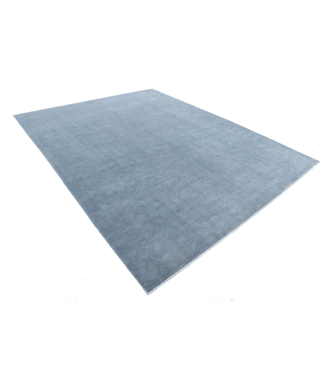 Overdye 8'11'' X 11'5'' Hand-Knotted Wool Rug 8'11'' x 11'5'' (268 X 343) / Grey / N/A