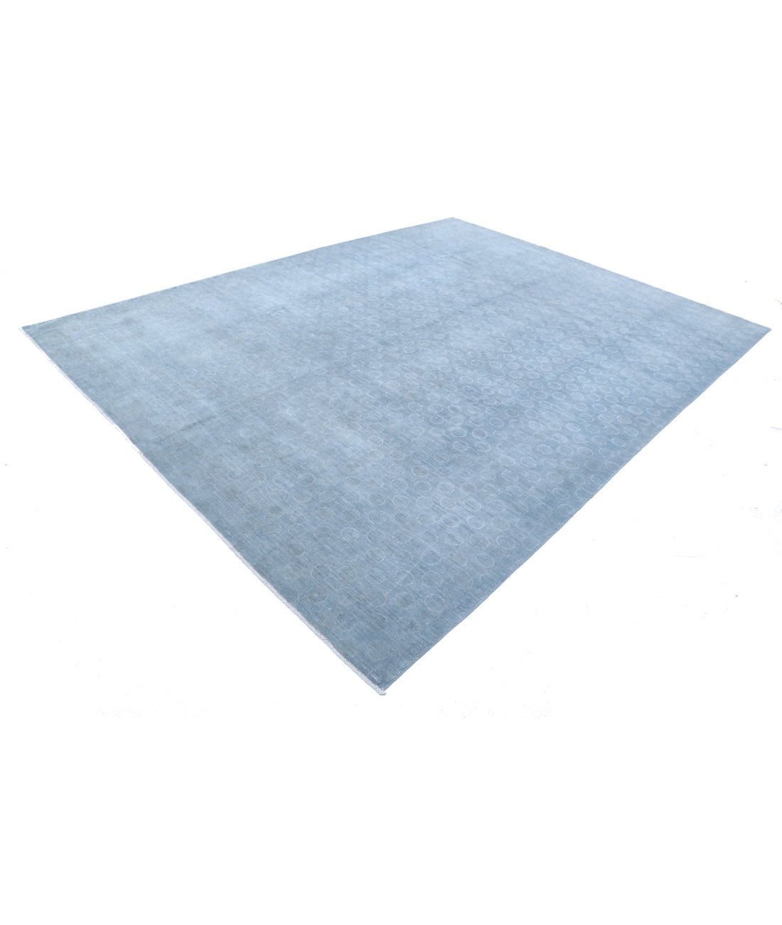 Overdye 8'11'' X 11'5'' Hand-Knotted Wool Rug 8'11'' x 11'5'' (268 X 343) / Grey / N/A
