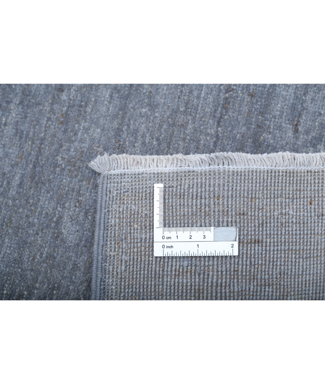 Overdye 2'9'' X 4'0'' Hand-Knotted Wool Rug 2'9'' x 4'0'' (83 X 120) / Grey / Grey