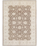 Hand Knotted Serenity Wool Rug - 8'2'' x 11'2'' 8' 2" X 11' 2" ( 249 X 340 ) / Taupe / Ivory