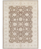 Hand Knotted Serenity Wool Rug - 8'2'' x 11'2'' 8' 2" X 11' 2" ( 249 X 340 ) / Taupe / Ivory