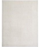 Hand Knotted Serenity Wool Rug - 9'2'' x 12'3'' 9' 2" X 12' 3" ( 279 X 373 ) / Taupe / Ivory