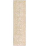 Hand Knotted Farhan Wool Rug - 2'7'' x 9'6'' 2' 7" X 9' 6" ( 79 X 290 ) / Ivory / N/A