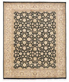 Hand Knotted Heritage Pak Persian Wool & Silk Rug - 8'2'' x 10'2'' 8' 2" X 10' 2" ( 249 X 310 ) / Black / Grey