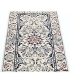 Heritage 2'0'' X 3'10'' Hand-Knotted Wool-Silk Rug 2'0'' x 3'10'' (60 X 115) / Ivory / Blue