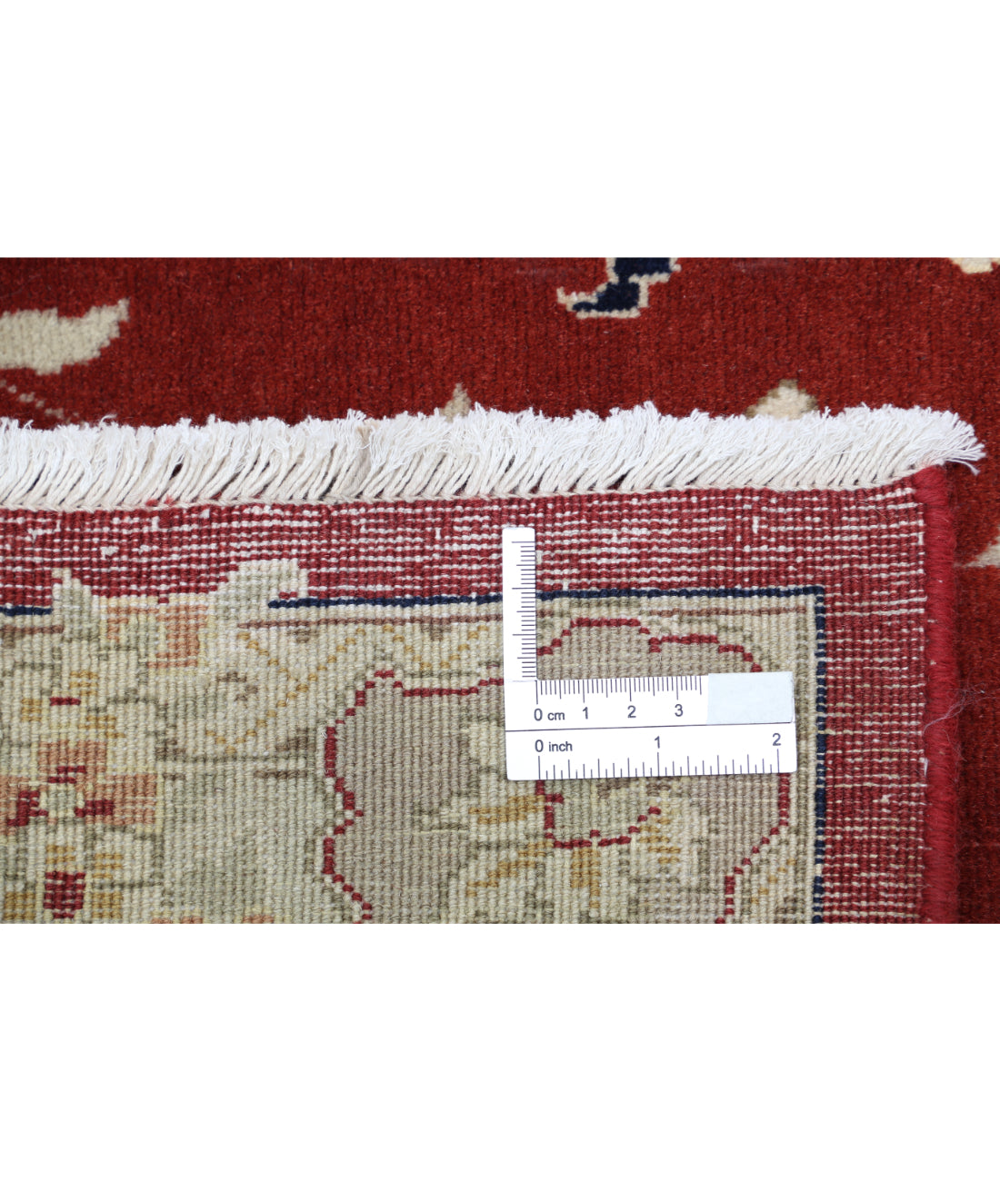 Heritage 9'9'' X 13'9'' Hand-Knotted Wool Rug 9'9'' x 13'9'' (293 X 413) / Red / Blue