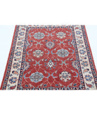 Ziegler 2'8'' X 4'1'' Hand-Knotted Wool Rug 2'8'' x 4'1'' (80 X 123) / Red / Ivory