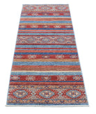 Khurjeen 1'11'' X 5'10'' Hand-Knotted Wool Rug 1'11'' x 5'10'' (58 X 175) / Multi / Multi