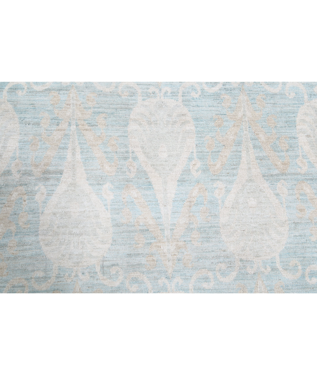 Artemix 11'4'' X 14'2'' Hand-Knotted Wool Rug 11'4'' x 14'2'' (340 X 425) / Blue / Blue