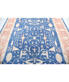 Serenity 8'0'' X 10'3'' Hand-Knotted Wool Rug 8'0'' x 10'3'' (240 X 308) / Blue / Red