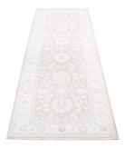 Serenity 2'8'' X 7'8'' Hand-Knotted Wool Rug 2'8'' x 7'8'' (80 X 230) / Brown / Ivory