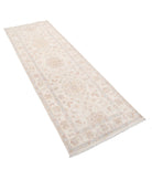 Serenity 2'7'' X 7'8'' Hand-Knotted Wool Rug 2'7'' x 7'8'' (78 X 230) / Ivory / Ivory