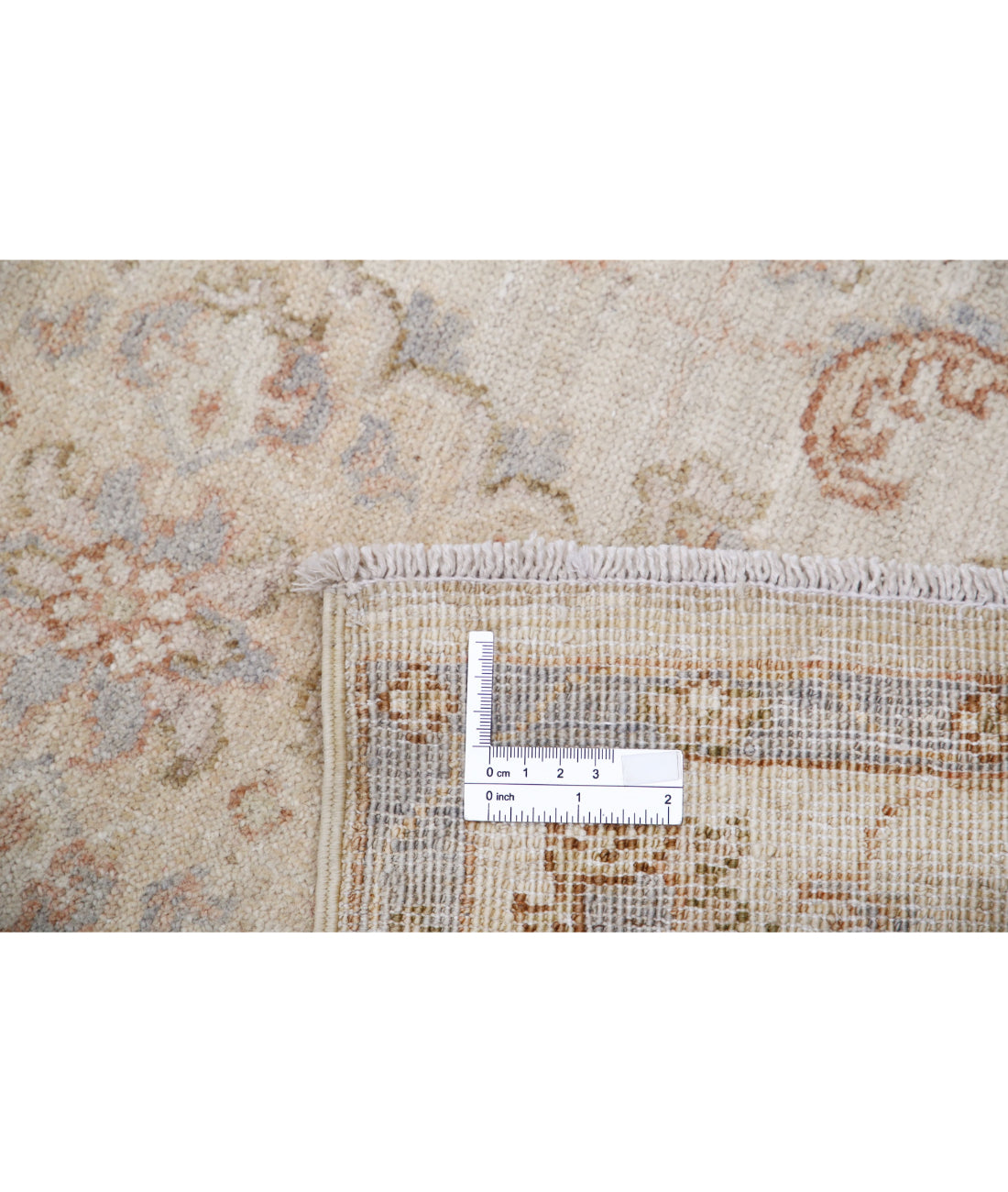 Serenity 2'7'' X 7'8'' Hand-Knotted Wool Rug 2'7'' x 7'8'' (78 X 230) / Ivory / Ivory