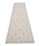 Serenity 2'8'' X 9'9'' Hand-Knotted Wool Rug 2'8'' x 9'9'' (80 X 293) / Ivory / Ivory