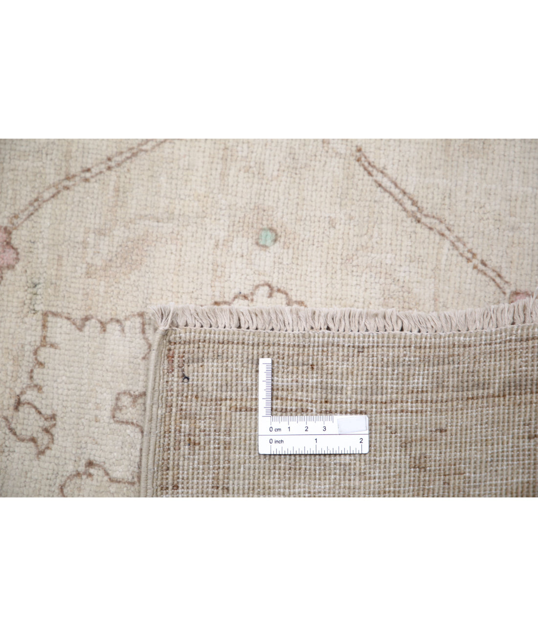 Serenity 2'8'' X 9'9'' Hand-Knotted Wool Rug 2'8'' x 9'9'' (80 X 293) / Ivory / Ivory