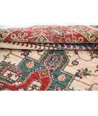 Heriz 5'7'' X 8'7'' Hand-Knotted Wool Rug 5'7'' x 8'7'' (168 X 258) / Ivory / Red