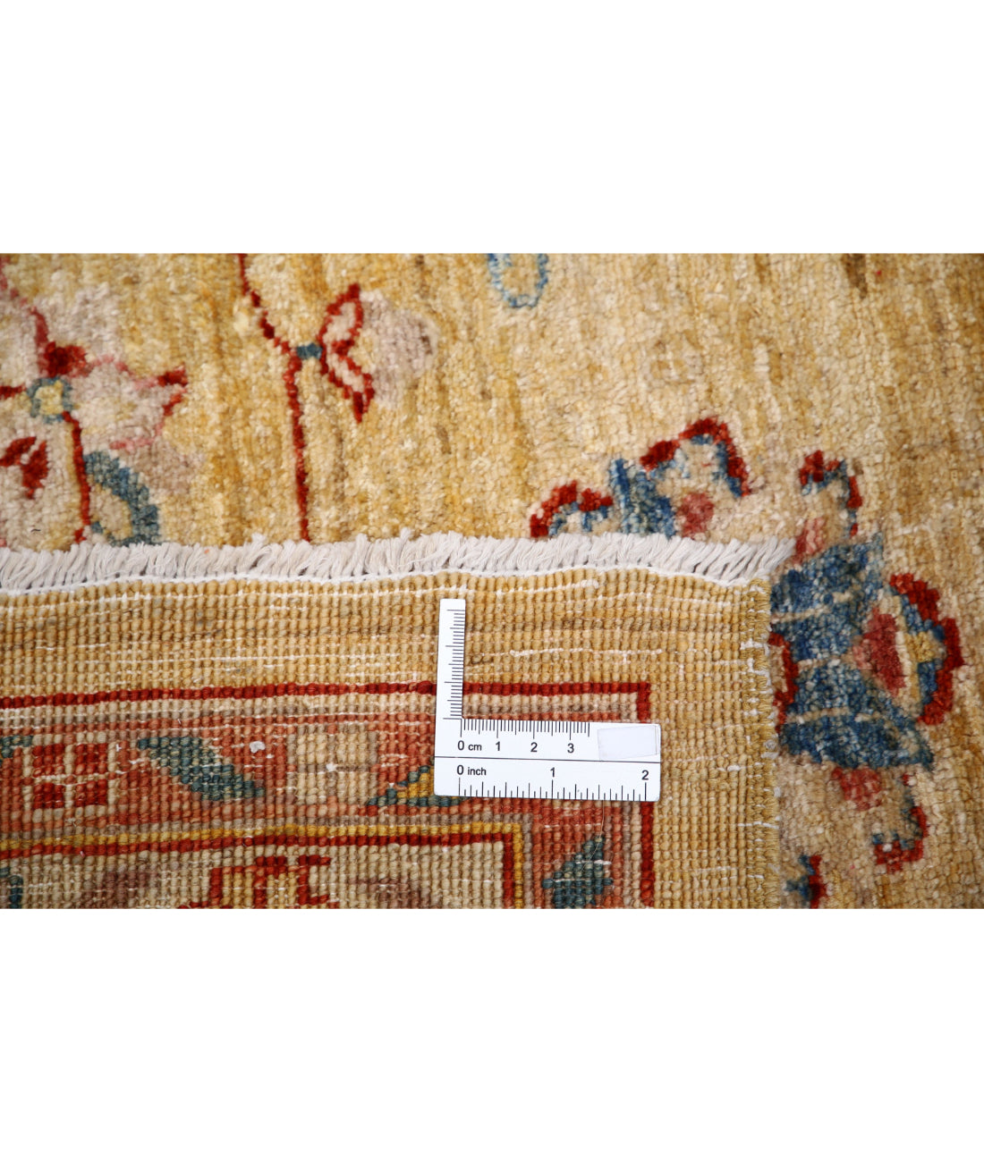 Sultanabad 8'2'' X 10'8'' Hand-Knotted Wool Rug 8'2'' x 10'8'' (245 X 320) / Gold / Rust