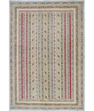 Shaal 6'9'' X 9'9'' Hand-Knotted Wool Rug 6'9'' x 9'9'' (203 X 293) / Multi / Multi