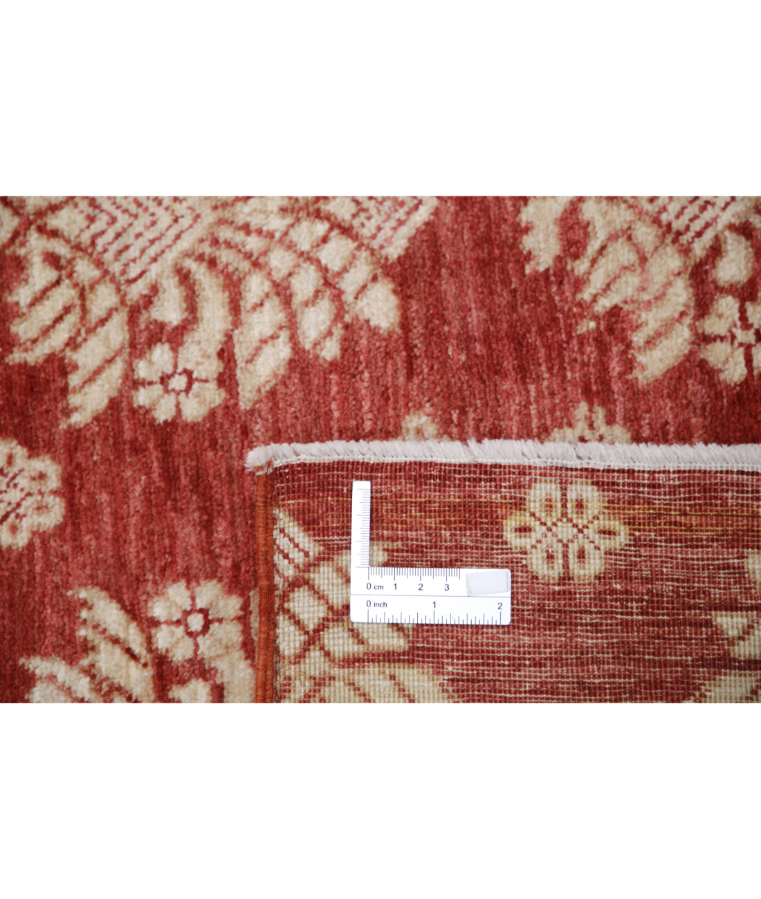 Ziegler 3'2'' X 4'0'' Hand-Knotted Wool Rug 3'2'' x 4'0'' (95 X 120) / Red / Red