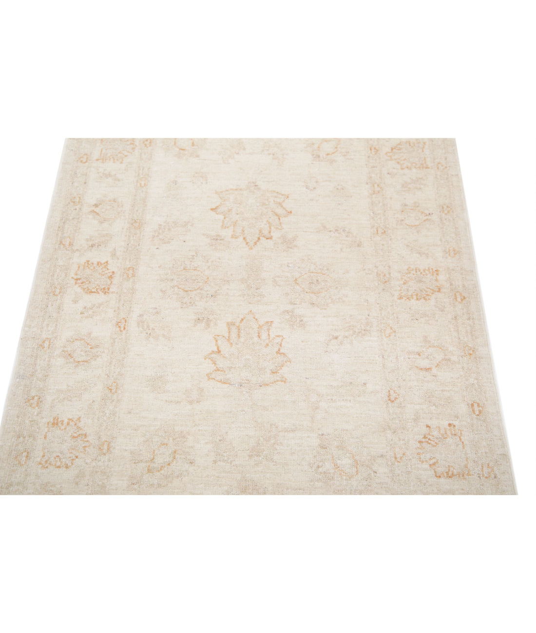 Serenity 2'8'' X 4'0'' Hand-Knotted Wool Rug 2'8'' x 4'0'' (80 X 120) / Ivory / Ivory