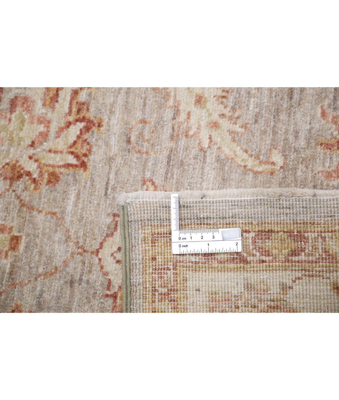 Ziegler 2'9'' X 4'2'' Hand-Knotted Wool Rug 2'9'' x 4'2'' (83 X 125) / Grey / Ivory