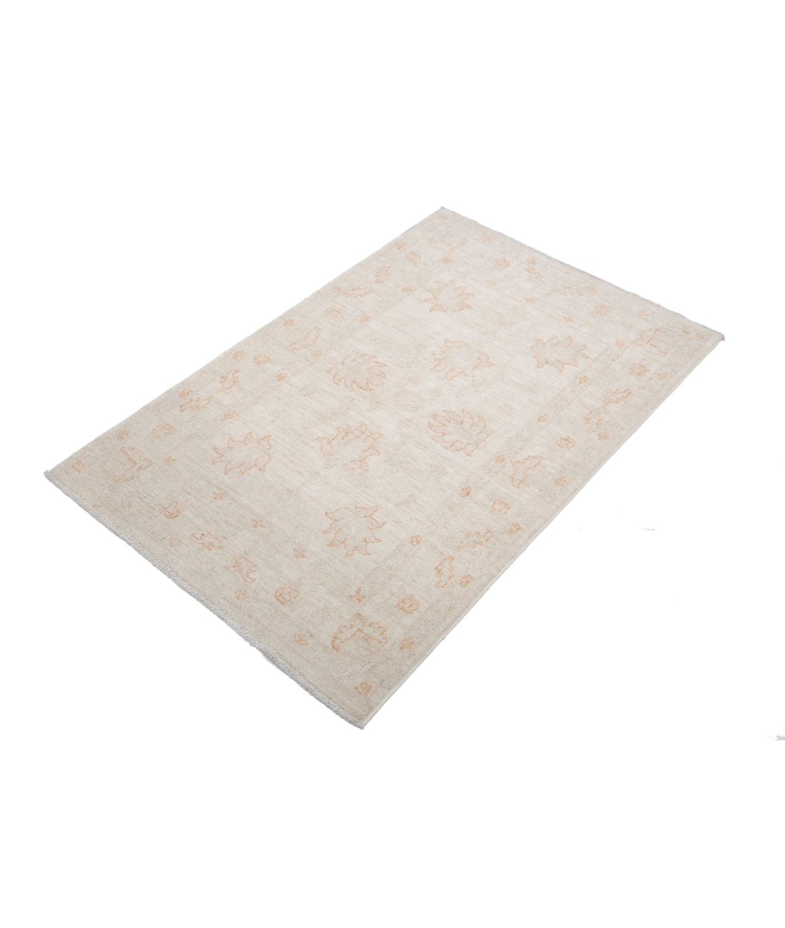 Serenity 2'7'' X 3'10'' Hand-Knotted Wool Rug 2'7'' x 3'10'' (78 X 115) / Ivory / Ivory