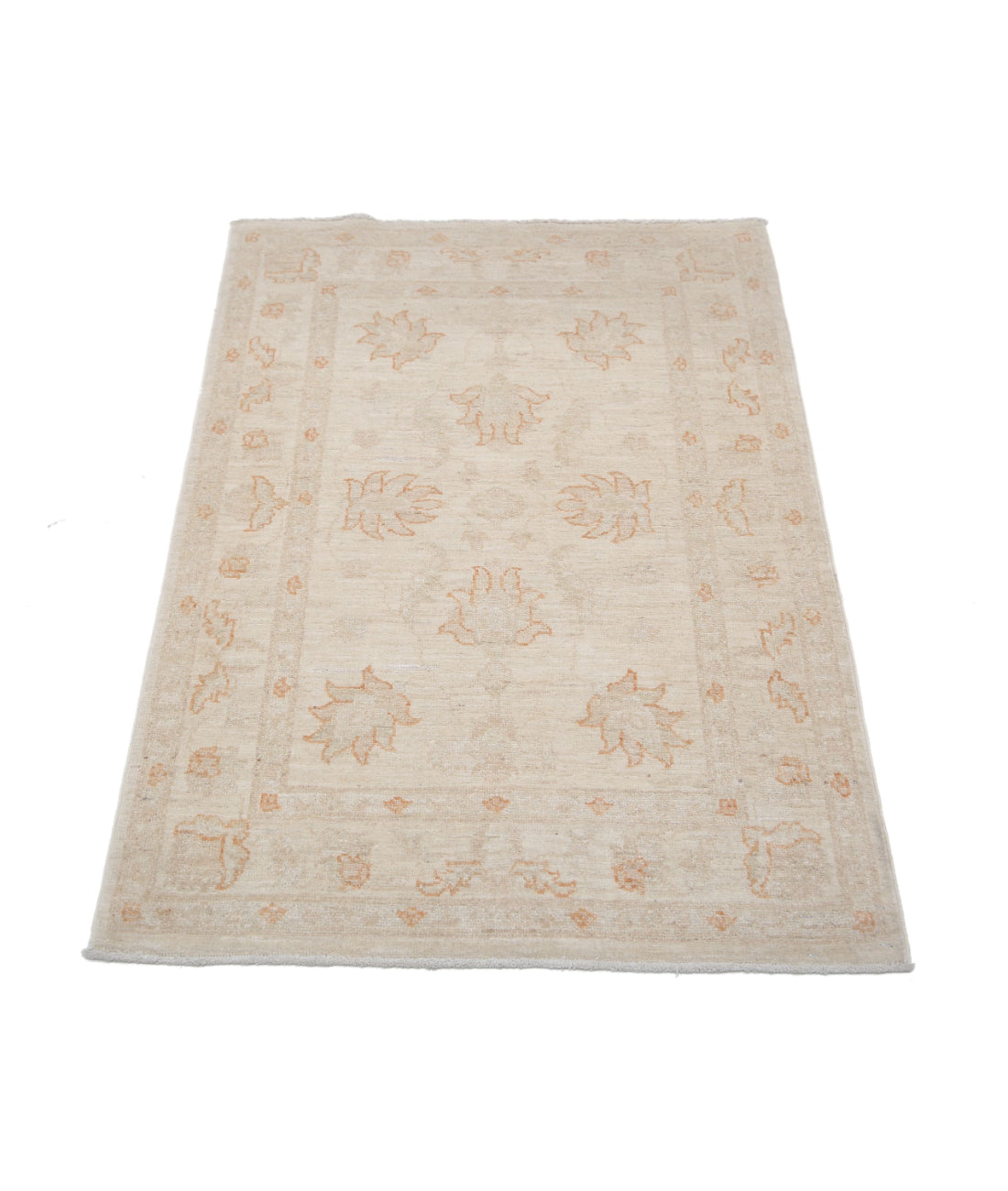 Serenity 2'7'' X 3'10'' Hand-Knotted Wool Rug 2'7'' x 3'10'' (78 X 115) / Ivory / Ivory