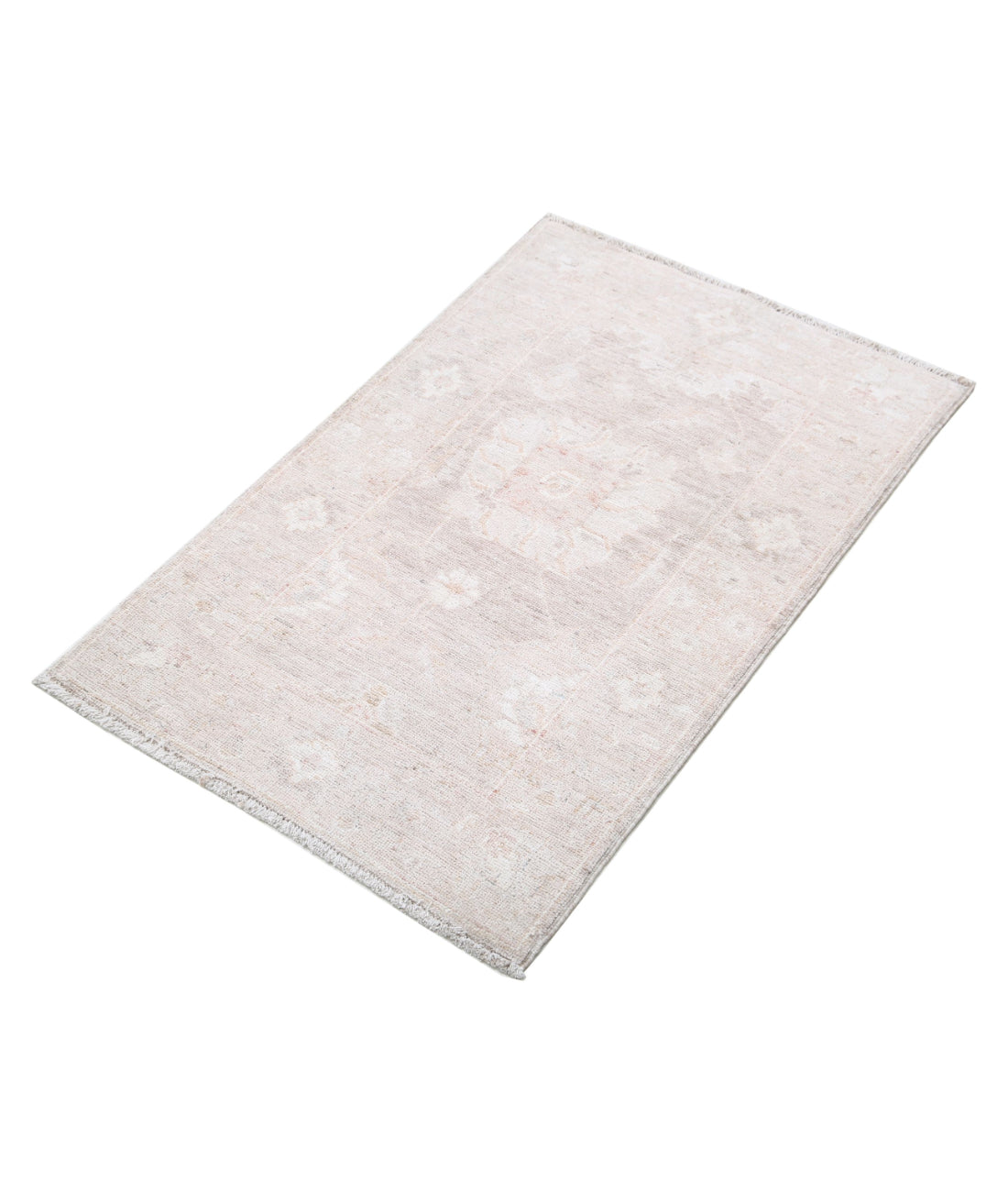 Serenity 1'11'' X 2'11'' Hand-Knotted Wool Rug 1'11'' x 2'11'' (58 X 88) / Brown / Brown