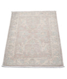 Serenity 2'1'' X 2'10'' Hand-Knotted Wool Rug 2'1'' x 2'10'' (63 X 85) / Brown / Ivory