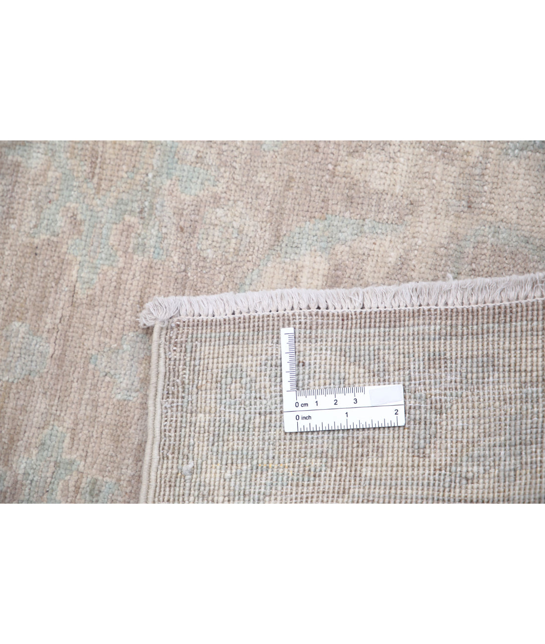 Serenity 2'1'' X 2'10'' Hand-Knotted Wool Rug 2'1'' x 2'10'' (63 X 85) / Brown / Ivory