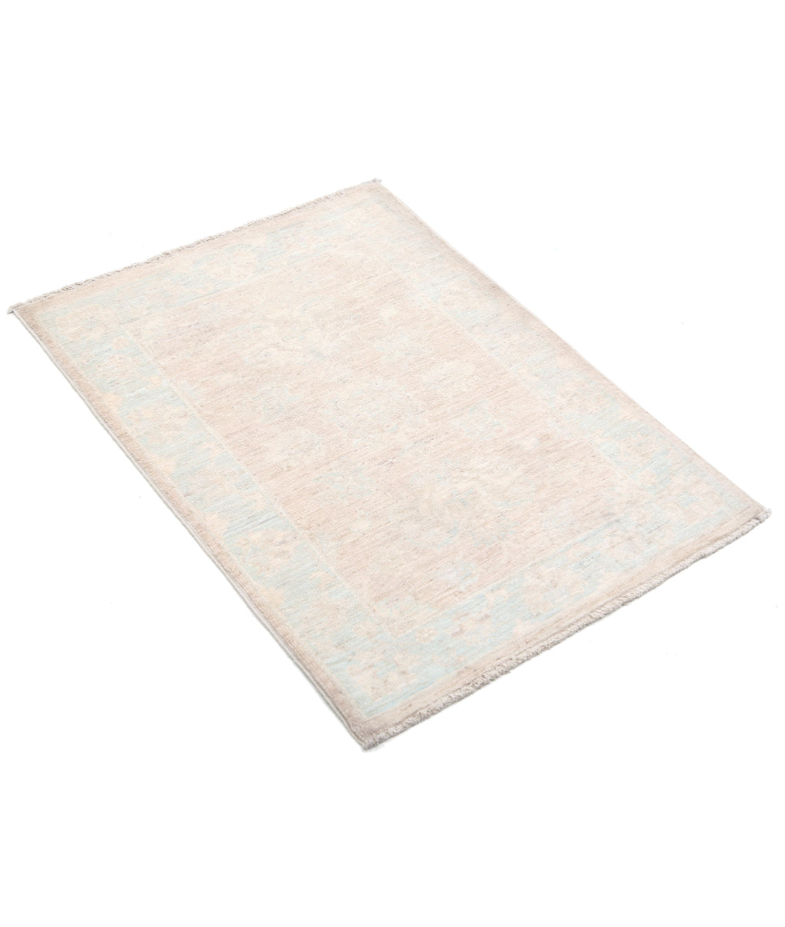 Serenity 2'3'' X 3'1'' Hand-Knotted Wool Rug 2'3'' x 3'1'' (68 X 93) / Brown / Grey