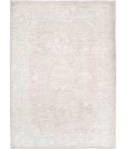 Serenity 2'3'' X 3'1'' Hand-Knotted Wool Rug 2'3'' x 3'1'' (68 X 93) / Brown / Grey