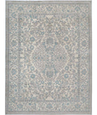 Serenity 9'7'' X 12'5'' Hand-Knotted Wool Rug 9'7'' x 12'5'' (288 X 373) / Ivory / Ivory