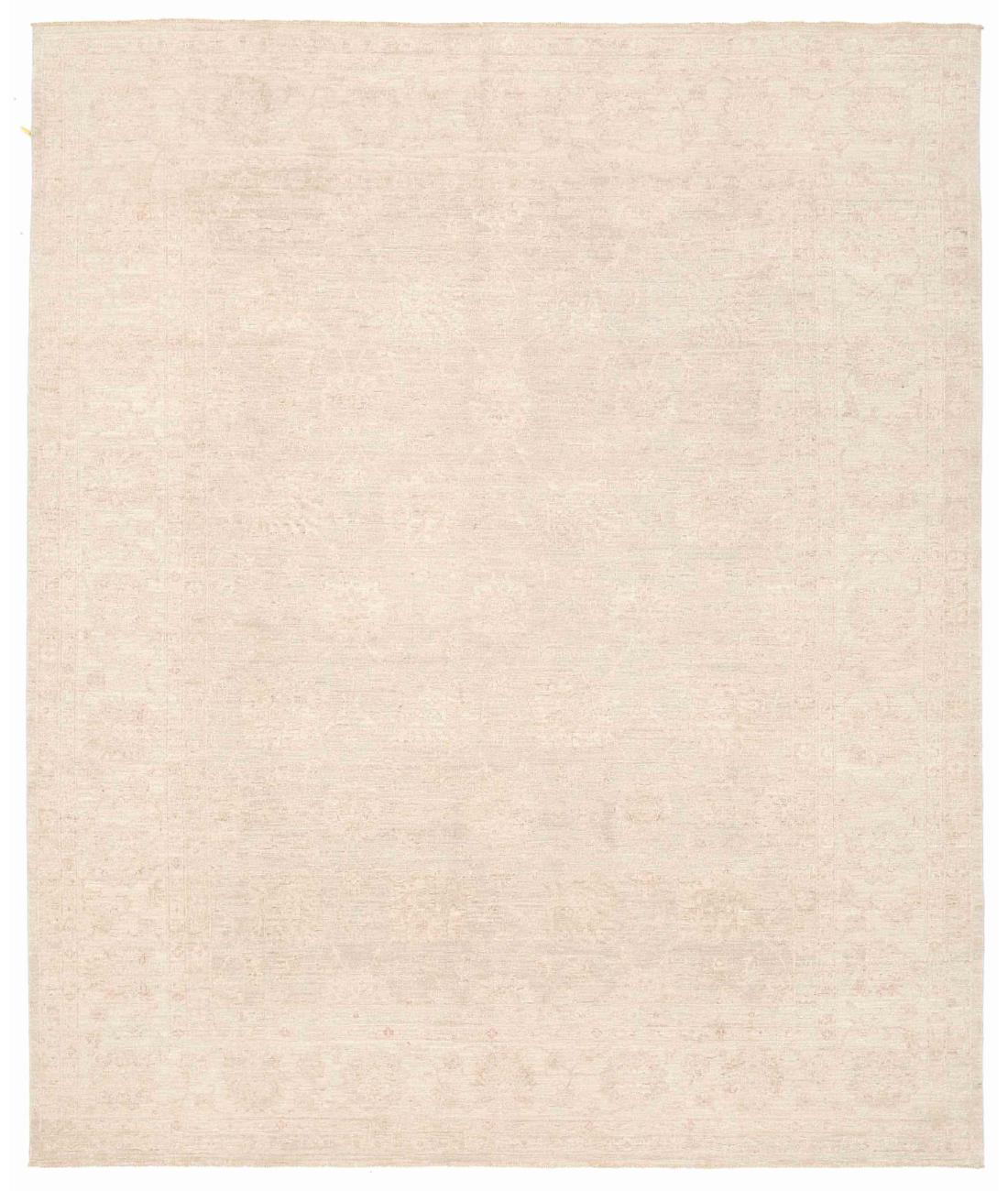 Hand Knotted Serenity Wool Rug - 8'4'' x 10'2'' 8' 4" X 10' 2" ( 254 X 310 ) / Grey / Ivory