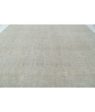 Artemix 12'5'' X 17'8'' Hand-Knotted Wool Rug 12'5'' x 17'8'' (373 X 530) / Beige / Blue