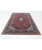 Heritage 6' 0" X 8' 11" Hand-Knotted Wool Rug 6' 0" X 8' 11" (183 X 272) / Red / Blue