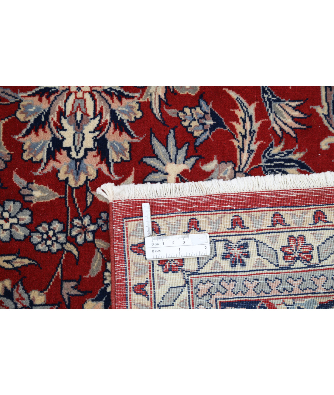 Heritage 6' 0" X 8' 11" Hand-Knotted Wool Rug 6' 0" X 8' 11" (183 X 272) / Red / Blue