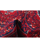Afghan 5'10'' X 8'1'' Hand-Knotted Wool Rug 5'10'' x 8'1'' (175 X 243) / Red / Red